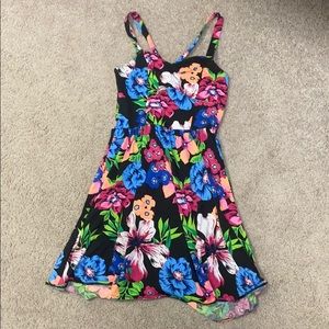 Floral mini dress
